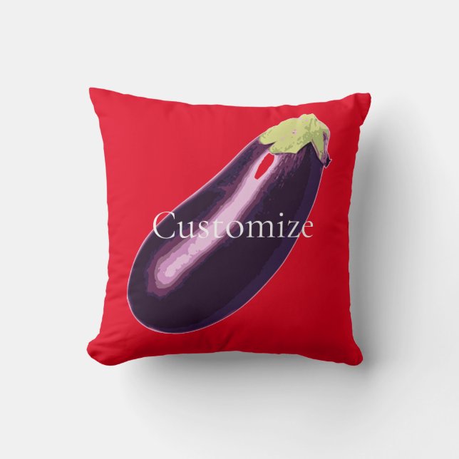 Aubergine Thunder_Cove Kussen (Voorkant)