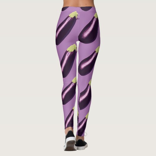 Aubergine Thunder_Cove Leggings (Achterkant)