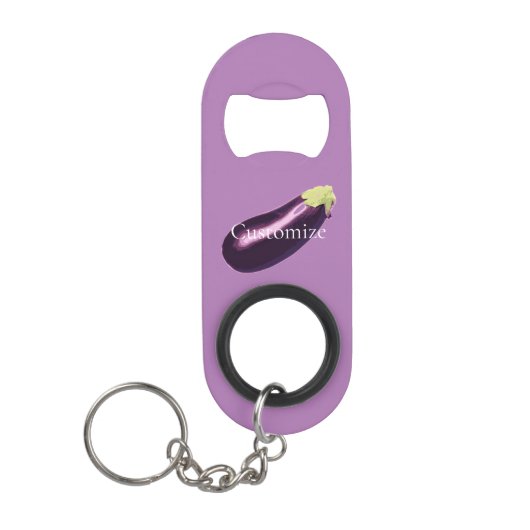 Aubergine Thunder_Cove Mini Flessenopener (Voorkant)