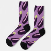 Aubergine Thunder_Cove Sokken (Links)
