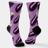 Aubergine Thunder_Cove Sokken (Gebogen)