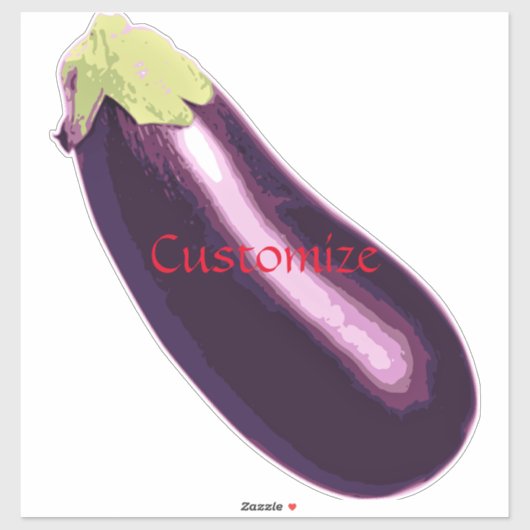 Aubergine Thunder_Cove Sticker (Vel)