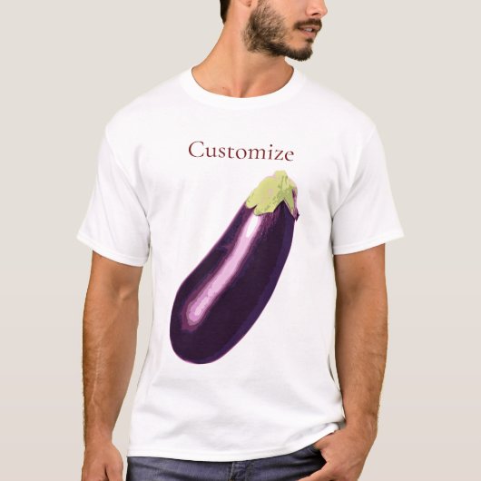 Aubergine Thunder_Cove T-shirt (Voorkant)