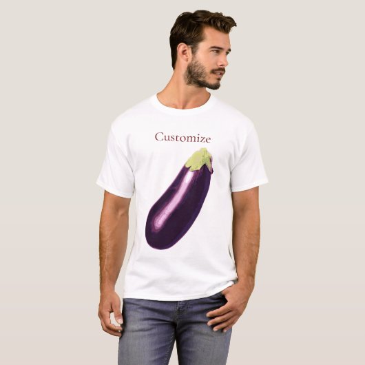 Aubergine Thunder_Cove T-shirt (Voorkant volledig)