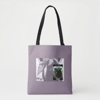 AUBERGINE TOTE BAG