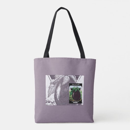 AUBERGINE TOTE BAG (Achterkant)