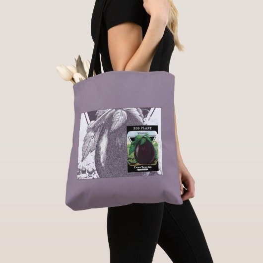 AUBERGINE TOTE BAG (Dichtbij)