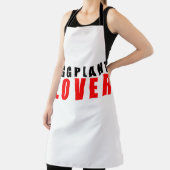 aubergineliefhebber schort (Insitu)