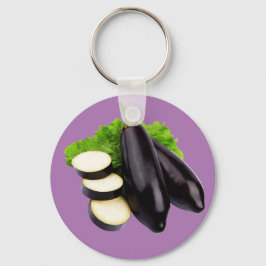 aubergines 2 sleutelhanger