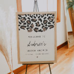 AUBREE Boho Leopard Print Vrijgezellenfeest Welkom<br><div class="desc">Dit vrijgezellenfeest welkome teken kenmerkt een boeiende luipaard druppel met een leuke handgeschreven manuscriptdoopvont. Dit welkomstteken is ideaal voor uw safari of wilde vrijgezellenfeest of kan worden gewijzigd voor elke andere gebeurtenis.</div>