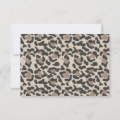 Aubree - Leopard Print Baby Boeken voor Baby Invoe Kaart (Achterkant)