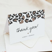 AUBREE Moderne luipaard Safari - Hartelijk dank