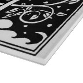 Aubrey Beardsley Art Nouveau Boompatroonprint Snijplank (Hoek)