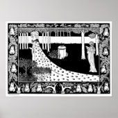 Aubrey Beardsley Illustration Poster (Voorkant)