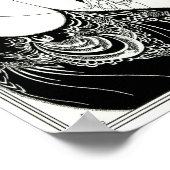 Aubrey Beardsley Peacock Skirt Poster (Hoek)