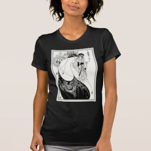 Aubrey Beardsley Peacock Skirt T-shirt