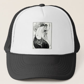 Aubrey Beardsley Peacock Skirt Trucker Pet