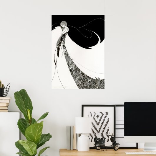 AUBREY BEARDSLEY POSTER (Thuiskantoor)