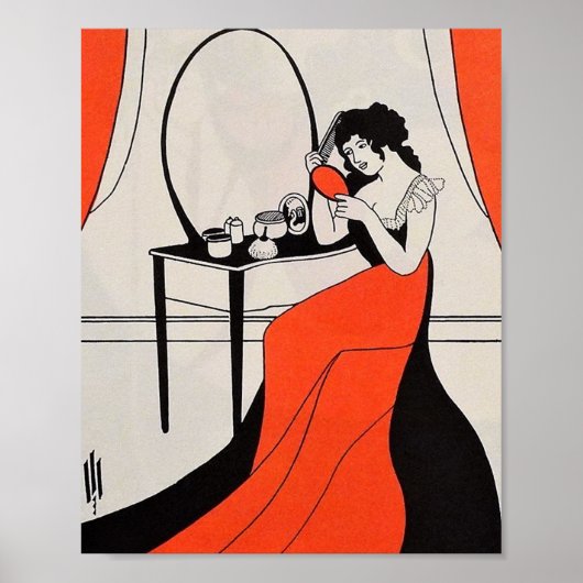 AUBREY BEARDSLEY POSTER (Voorkant)