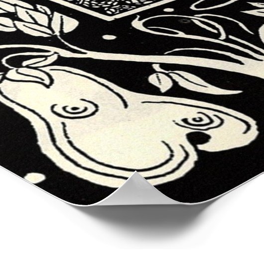 AUBREY BEARDSLEY POSTER (Hoek)