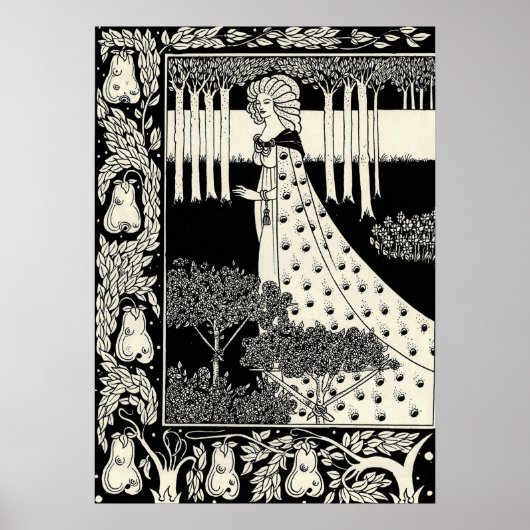 AUBREY BEARDSLEY POSTER (Voorkant)
