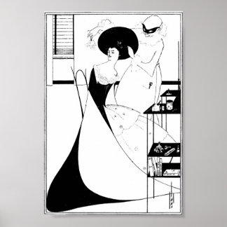 Aubrey Beardsley Salome Illustratie Poster