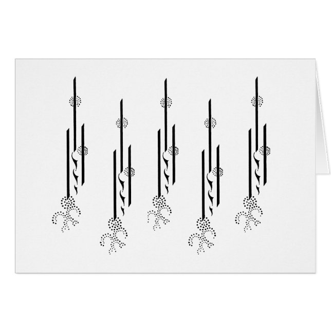 Aubrey Beardsley Signature Card II (Voorkant Horizontaal)