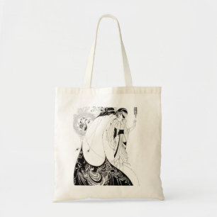 Aubrey Beardsley The Peacock Skirt Canvas tas