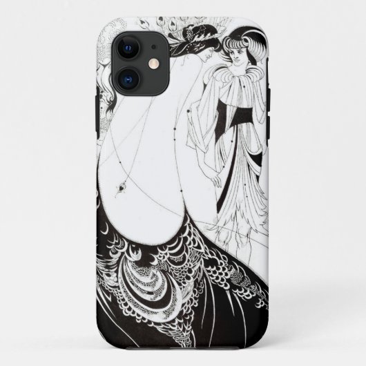 Aubrey Beardsley The Peacock Skirt iPhone 5 Hoesje (Achterkant)