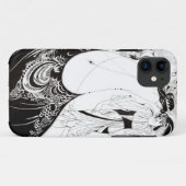 Aubrey Beardsley The Peacock Skirt iPhone 5 Hoesje (Achterkant (horizontaal))