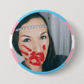 Aubrey Dameron Pin Ronde Button 7,6 Cm (Voorkant)