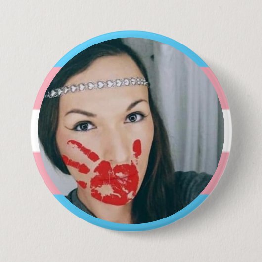 Aubrey Dameron Pin Ronde Button 7,6 Cm (Voorkant)