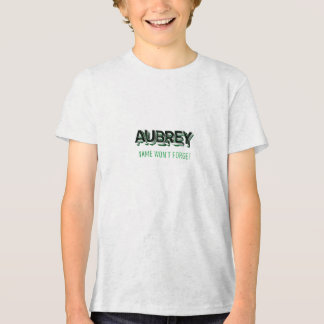 Aubrey naam zal niet vergeten Tri-Blend shirt