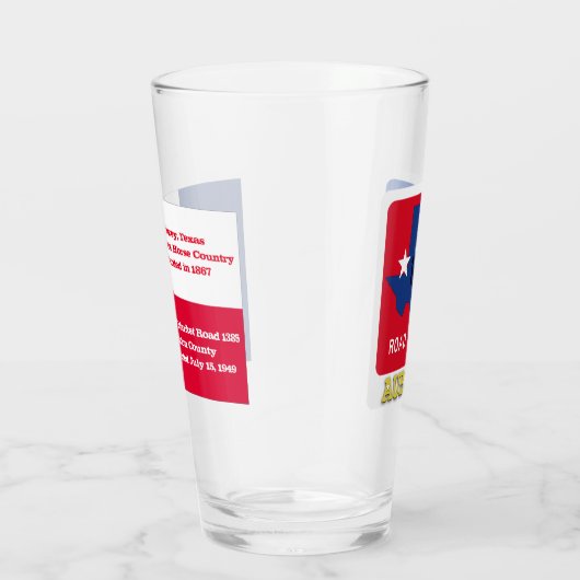 Aubrey, Texas, & FM 1385 Rd, Pintglas Glas (Rechts)