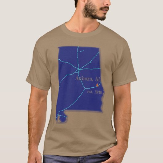 Auburn2 T-shirt (Voorkant)