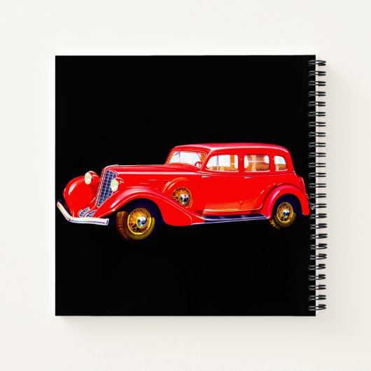 Auburn 1934 notitieboek (Achterkant)