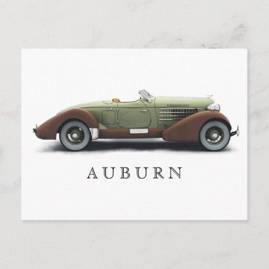 Auburn_851-kaart Briefkaart (Voorkant)