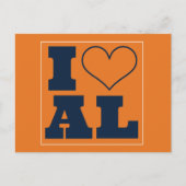 Auburn (AL) Uitnodiging achterklep (Voorkant)