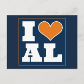 Auburn (AL) Uitnodiging achterklep (Voorkant)