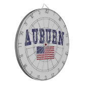 Auburn AL US Flag Dartbord (Voorkant Links)