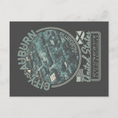 AUBURN ALABAMA - ALABAMA CITYSCAPE BIRDS EYE UITZI BRIEFKAART (Voorkant)