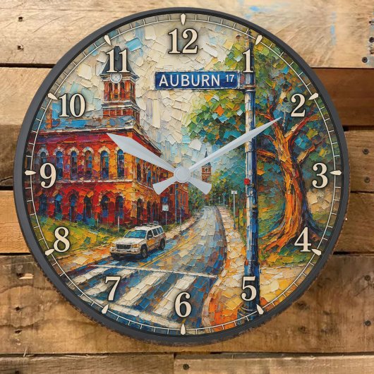 Auburn Alabama Artistic Downtown  Grote Klok