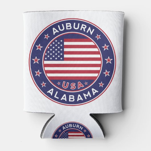 Auburn, Alabama Blikjeskoeler (Voorkant)