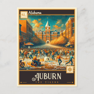 Auburn, Alabama    Briefkaart