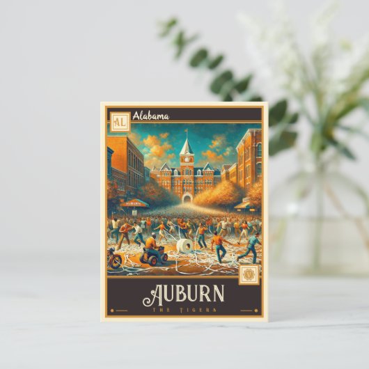 Auburn, Alabama | Briefkaart (Staand voorkant)