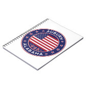 Auburn, Alabama Notitieboek (Linkerzijde)
