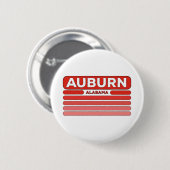 Auburn Alabama Ronde Button 5,7 Cm (Voorkant /achterkant)