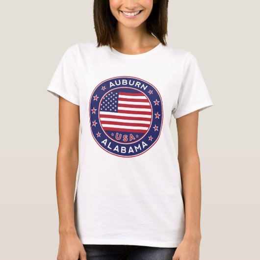 Auburn, Alabama T-shirt (Voorkant)