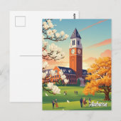 Auburn Alabama Travel Briefkaart (Voorkant / Achterkant)