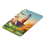 Auburn Alabama Travel Magneet (Linkerzijde)